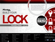Tablet Screenshot of buildyourlock.com